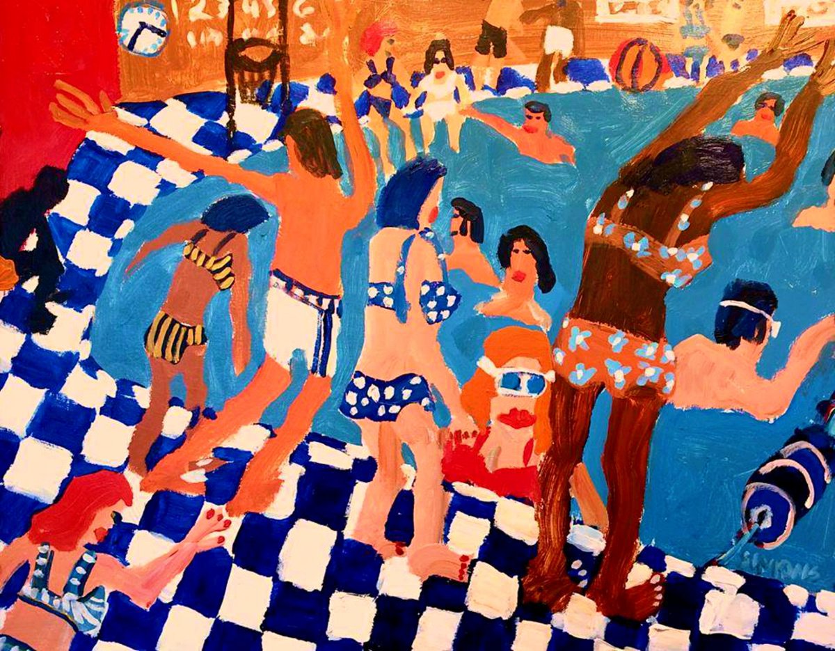 POOLSIDE by Brian Simons