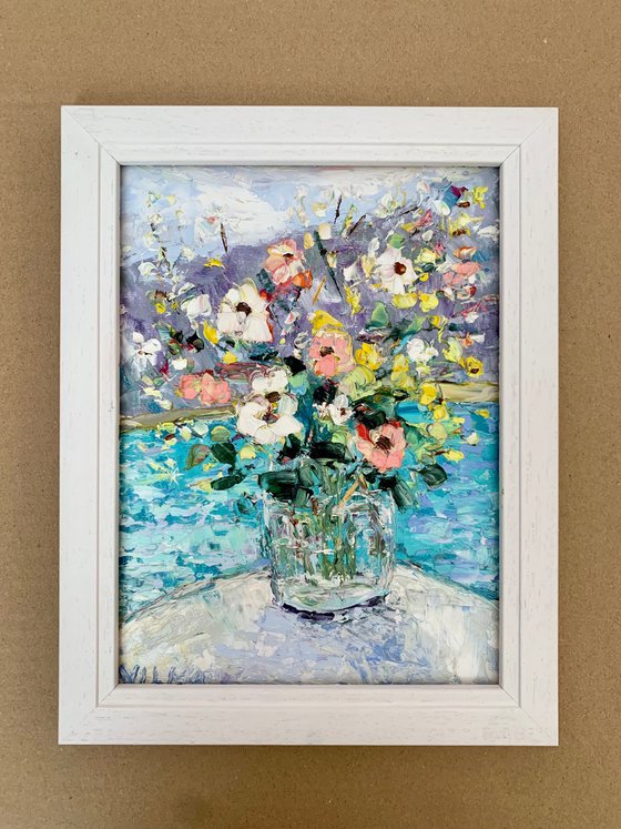 Summer flowers bouquet