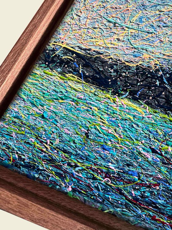 The Morning Belongs to You - framed