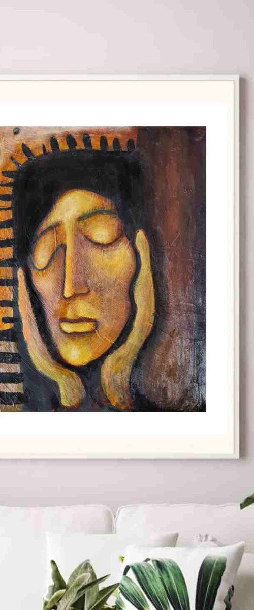 Where Thought Lies Burdened by Zhana Viel