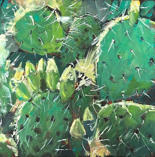 Cactus Study 2 by Leah Kohlenberg