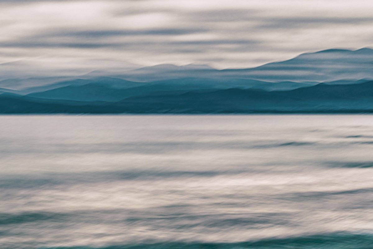 Impressionistic Photograph , Fugue For A Distant Shore By Karim Carella, 45 X 31, Artwork For Sale On Artfinder