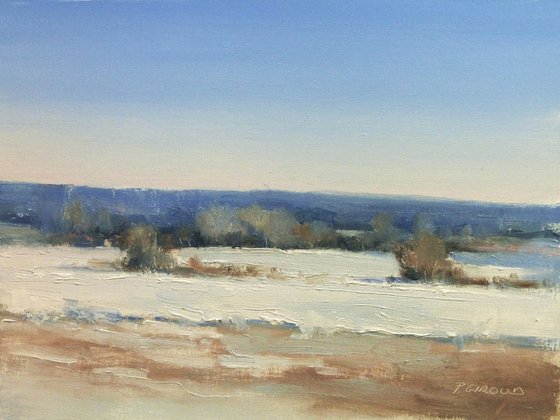 Winter Landscape in Provence