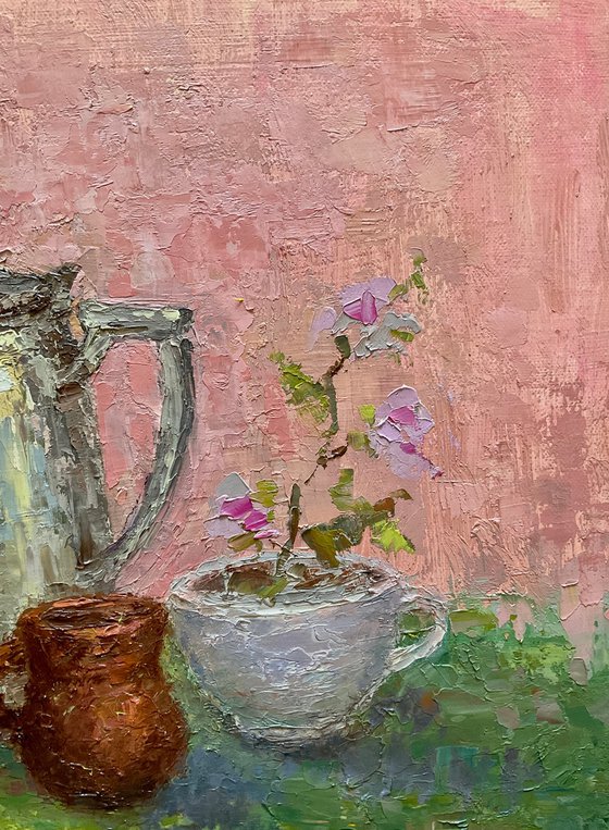SILVER CAFFEE POT