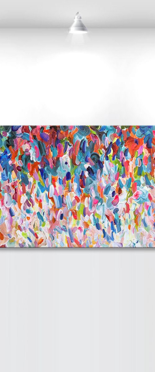 Sollemnitas - 72x24” by Tatiana Georgieva