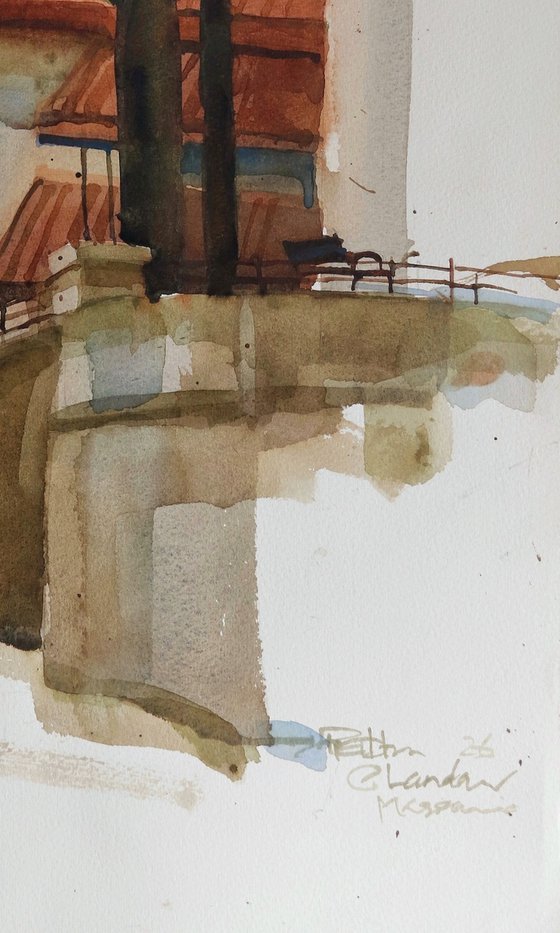 His heritage house in Landour