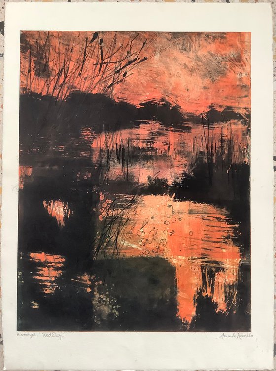 Red sky