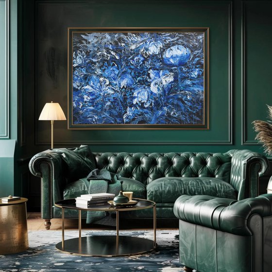 Heritage Echoes: Garden in Blue
