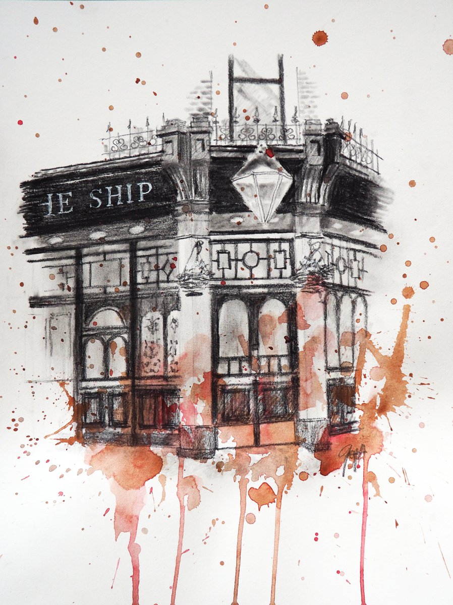 THE SHIP PUB IN SOHO - LONDON by Nicolas GOIA
