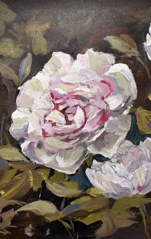 Garden Reverie | Original Acrylic Painting by Nahid Aamina Sowkath