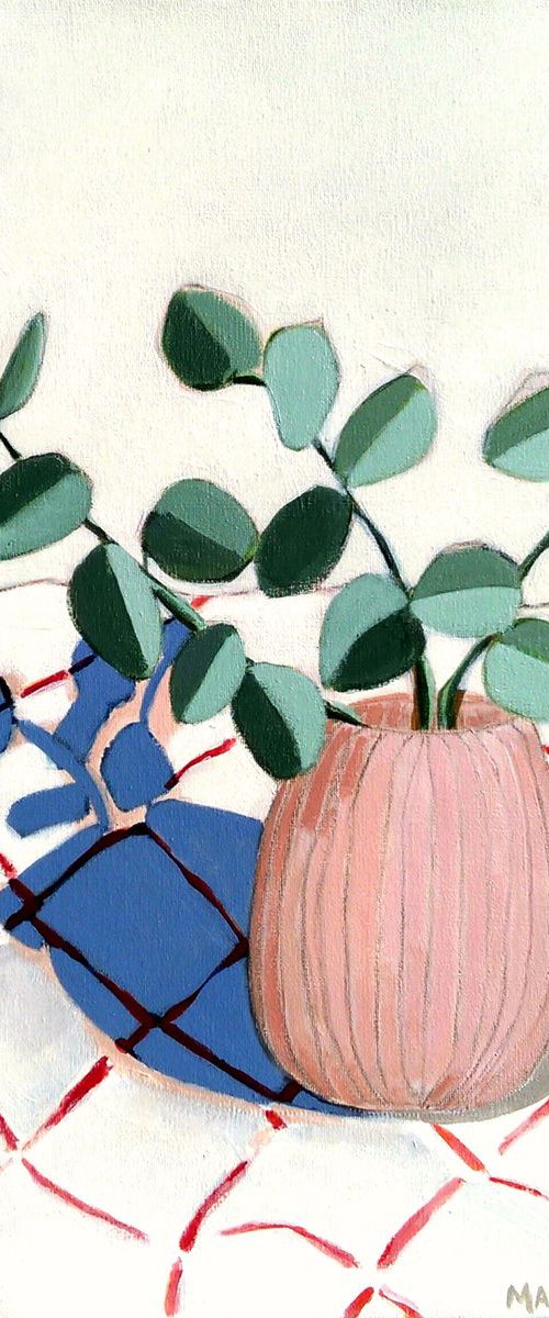 A Checkered Still Life by Marisa Añón