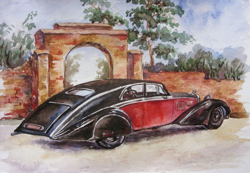 Retro Auto ALVIS Bert 4 (1935) by Liubov Ponomarova