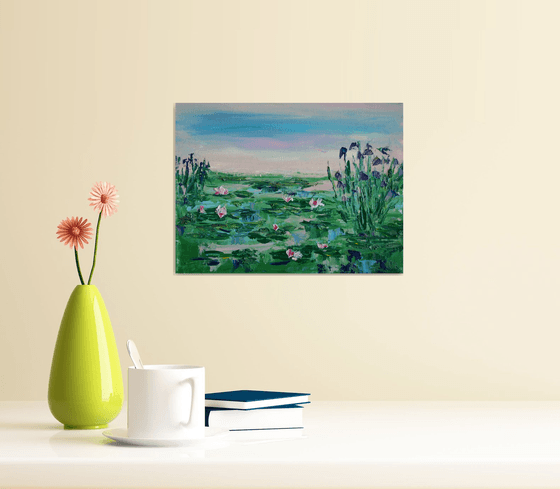 Pond /  ORIGINAL PAINTING