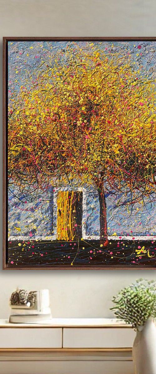 Under the Golden Canopy - Framed by Nadiia Antoniuk