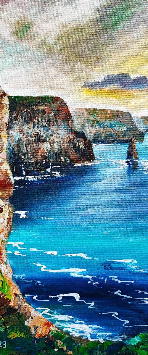 Cliffs of Moher by Tatajana Obuhova