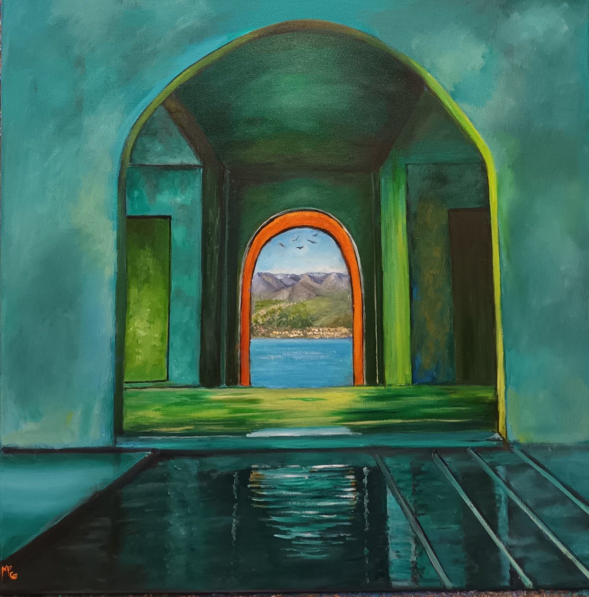 View from an interior by Maureen Greenwood