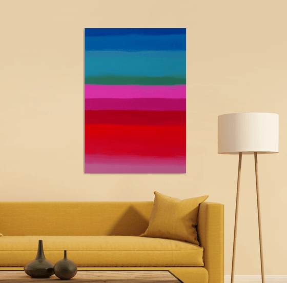 Did you see my rainbow?, 70x100 cm