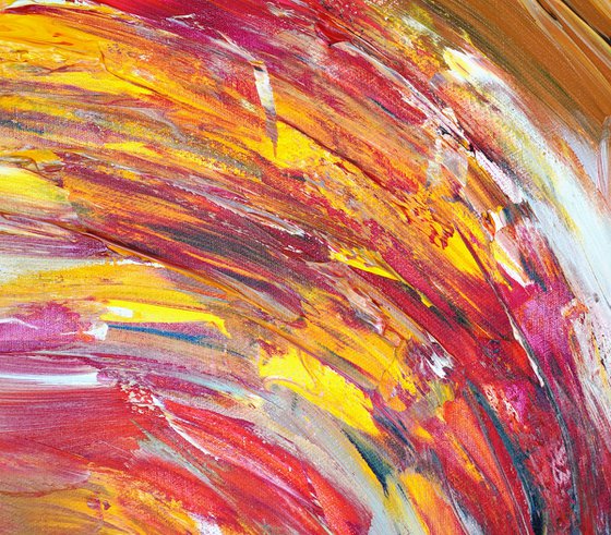 Yellow And Red Vibrations D 1