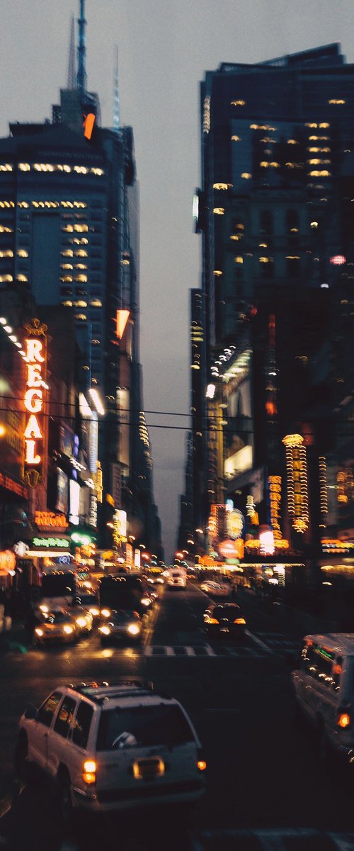 BLURRED MANHATTAN by Fabio Accorrà