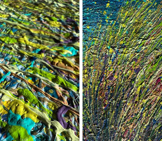 Salt & Stillness - Diptych