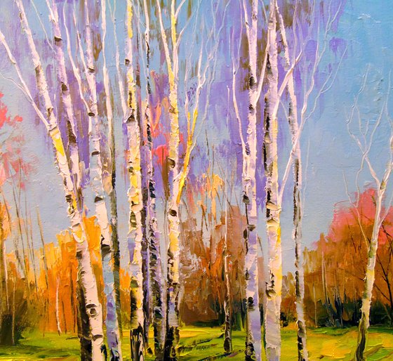 Spring birches