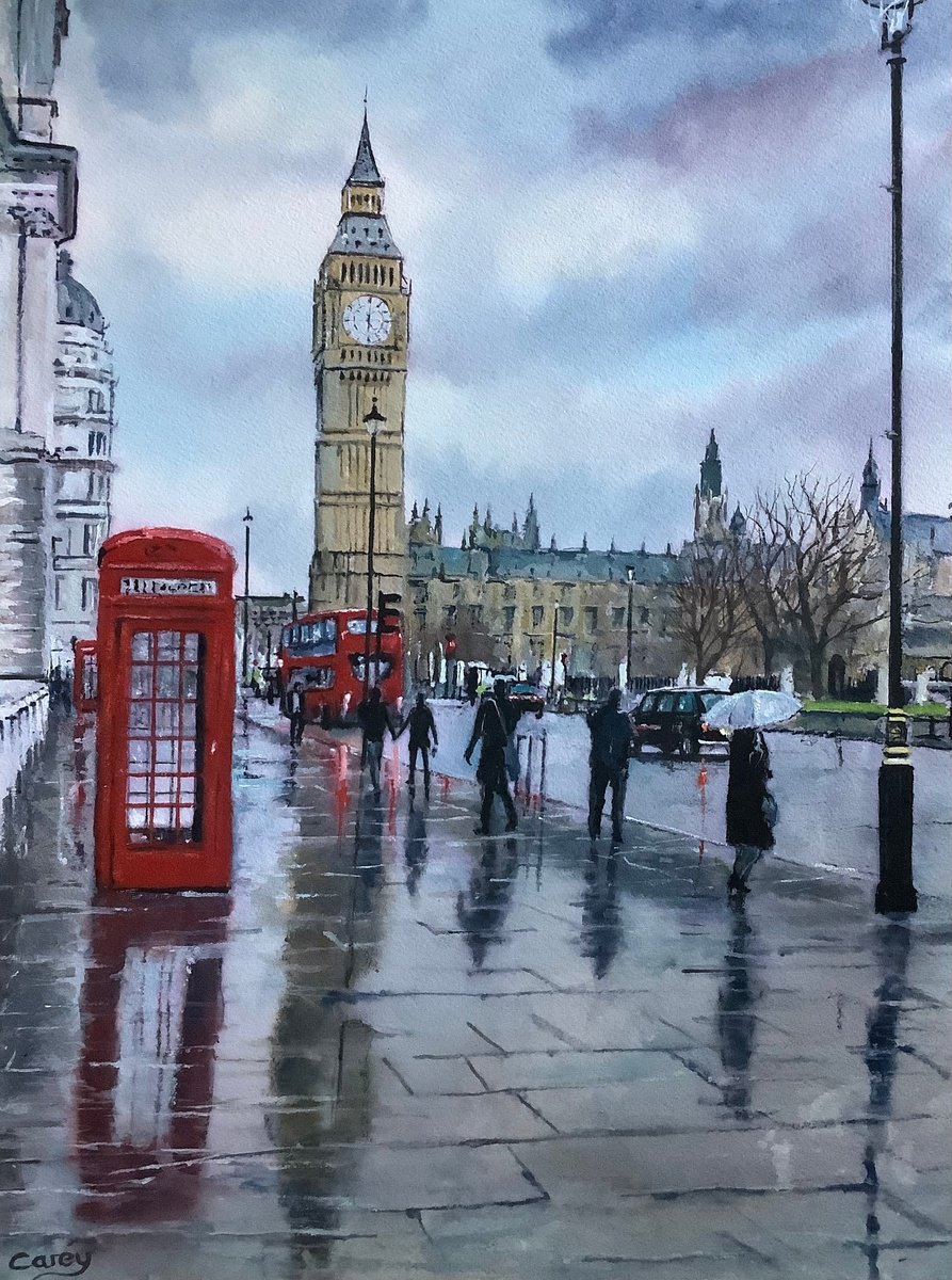 Big Ben, After the Rain by Darren Carey