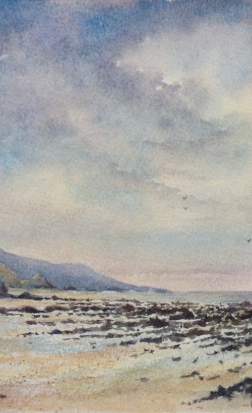 Black Rock Widemouth Bay by David Mather