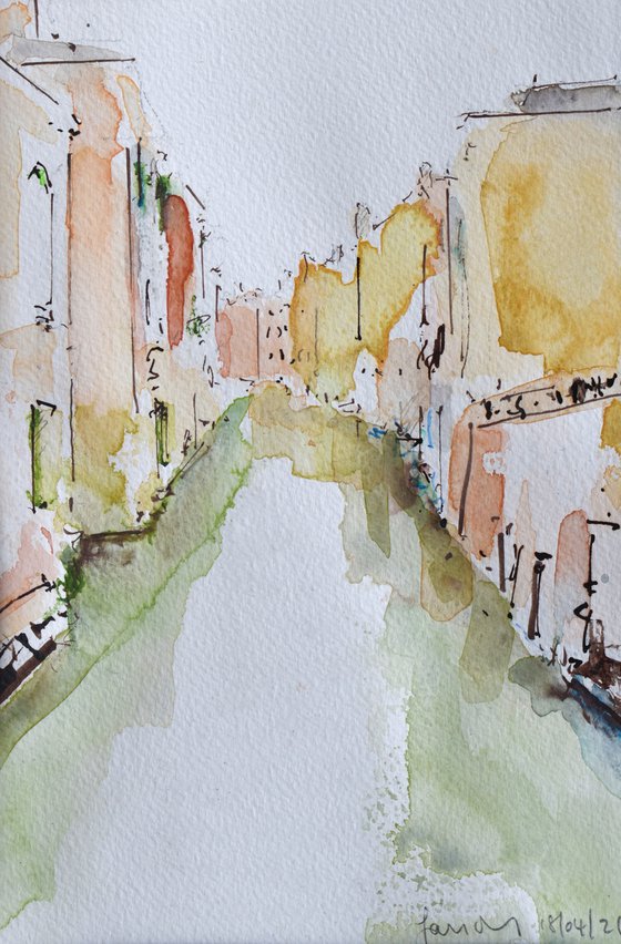 Venice Watercolour Study No 10