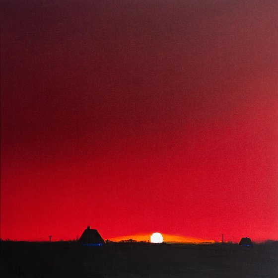 red sky