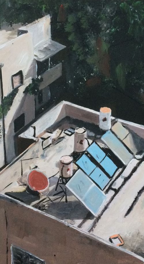 Mysterious Shadow, Brilliant Light. Tel Aviv by Andrew  Reid Wildman
