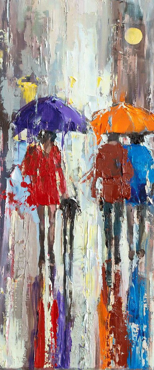 'CITY RAIN' by Ewa Czarniecka