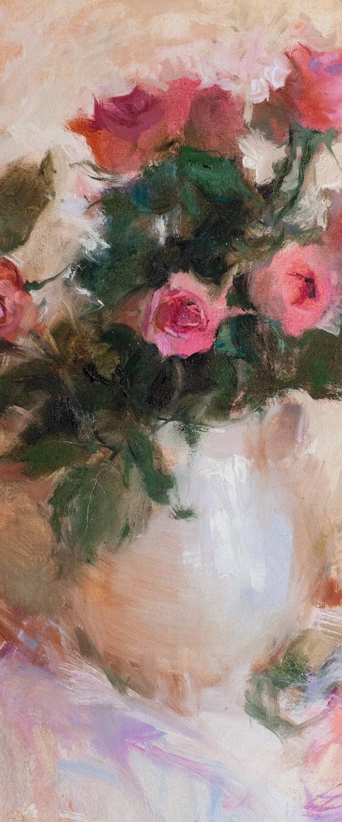 April roses by Oksana Shulga