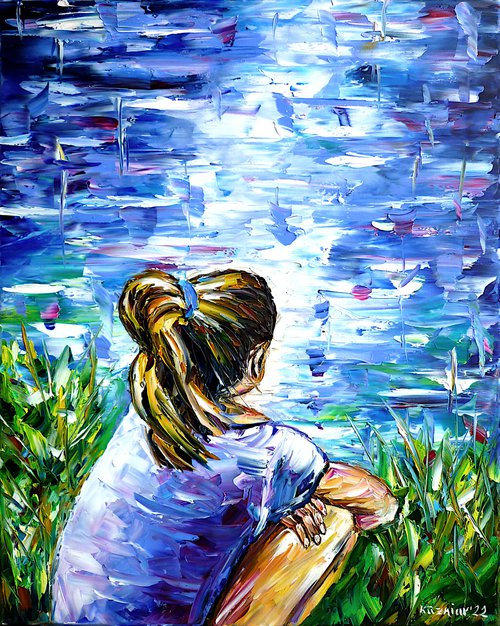 The Girl By The Lake by Mirek Kuzniar