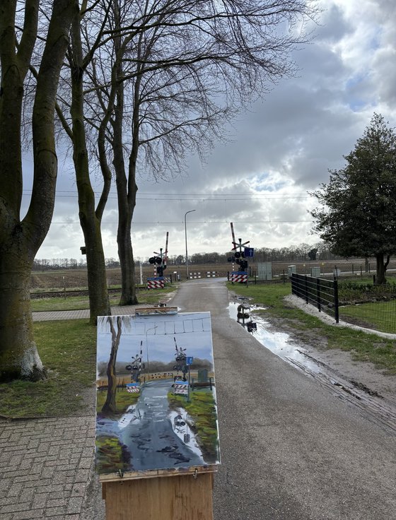 The Crossing in the Rain