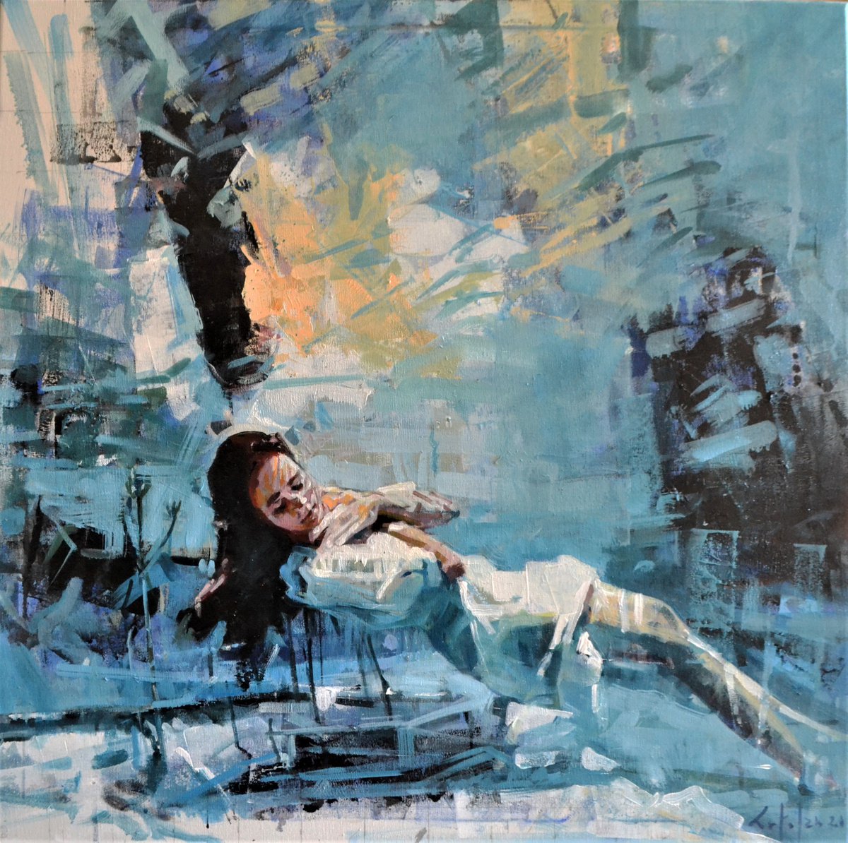 Ethereal By Marco Ortolan, 28 X 28, Artwork For Sale On Artfinder