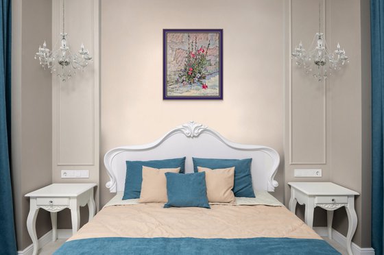 The Flowered Wall
