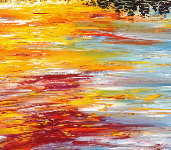 Romantic Evening Lake C 1