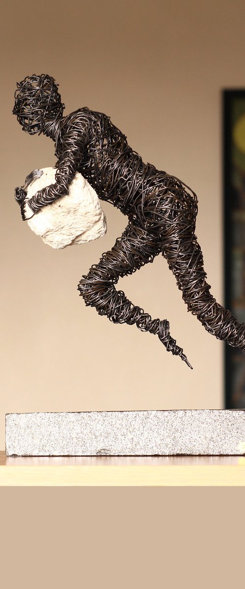 Underwater Runner by Karen Axikyan