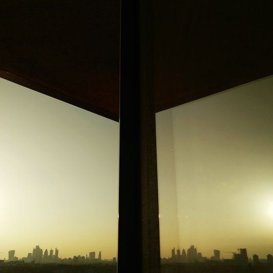 Windowscape - London Abstract Cityscape Photography Print, 12x12 Inches, C-Type, Unframed