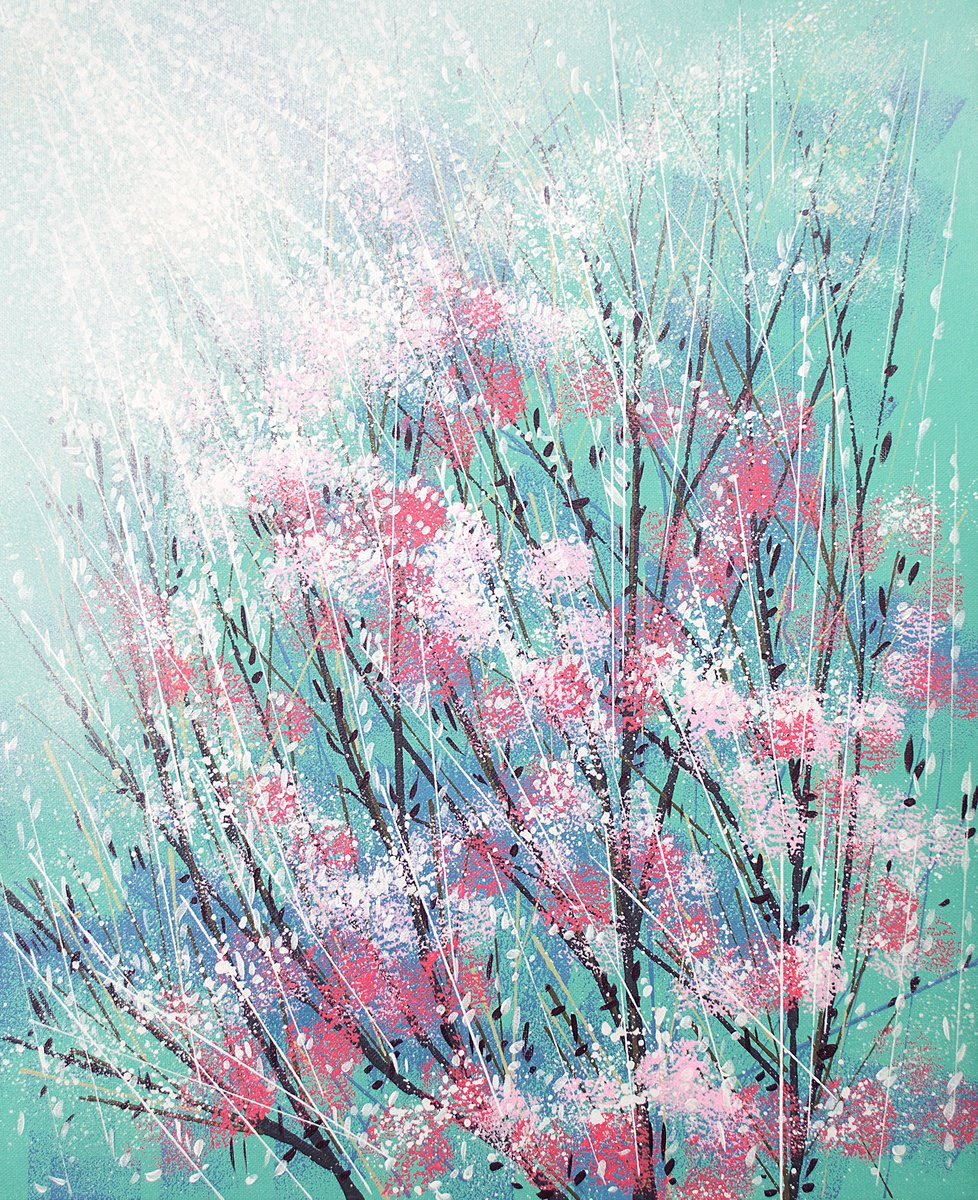  Spring Tree Blossom 2 By Marc Todd, 18 X 22, Artwork For Sale On Artfinder