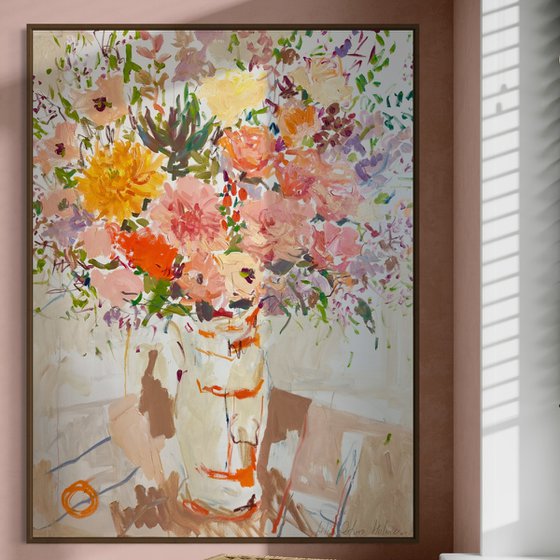 Warm winter flowers