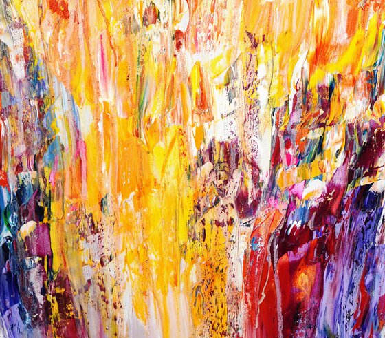 Soft Abstract Symphony XXXL 1
