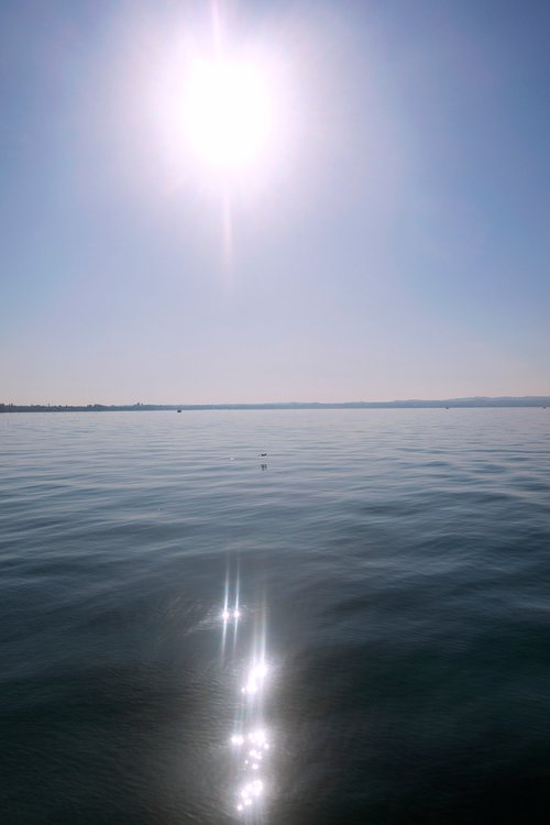 Lake Garda Sunshine 1/20 24" X 16" by Laura Fitzpatrick