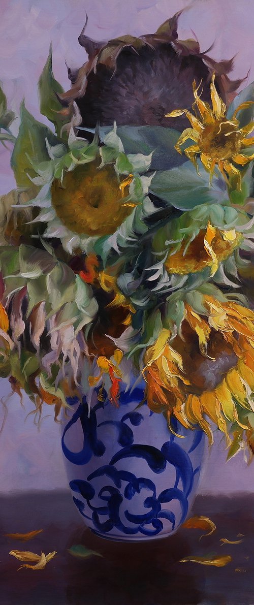 "Sunflowers" by Lena Vylusk