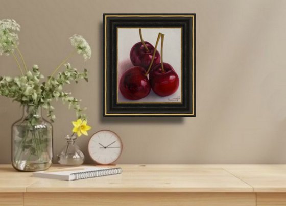 "Three Graces", cherry art