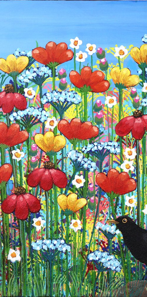 Blackbirds Meadow by Mariann Johansen-Ellis