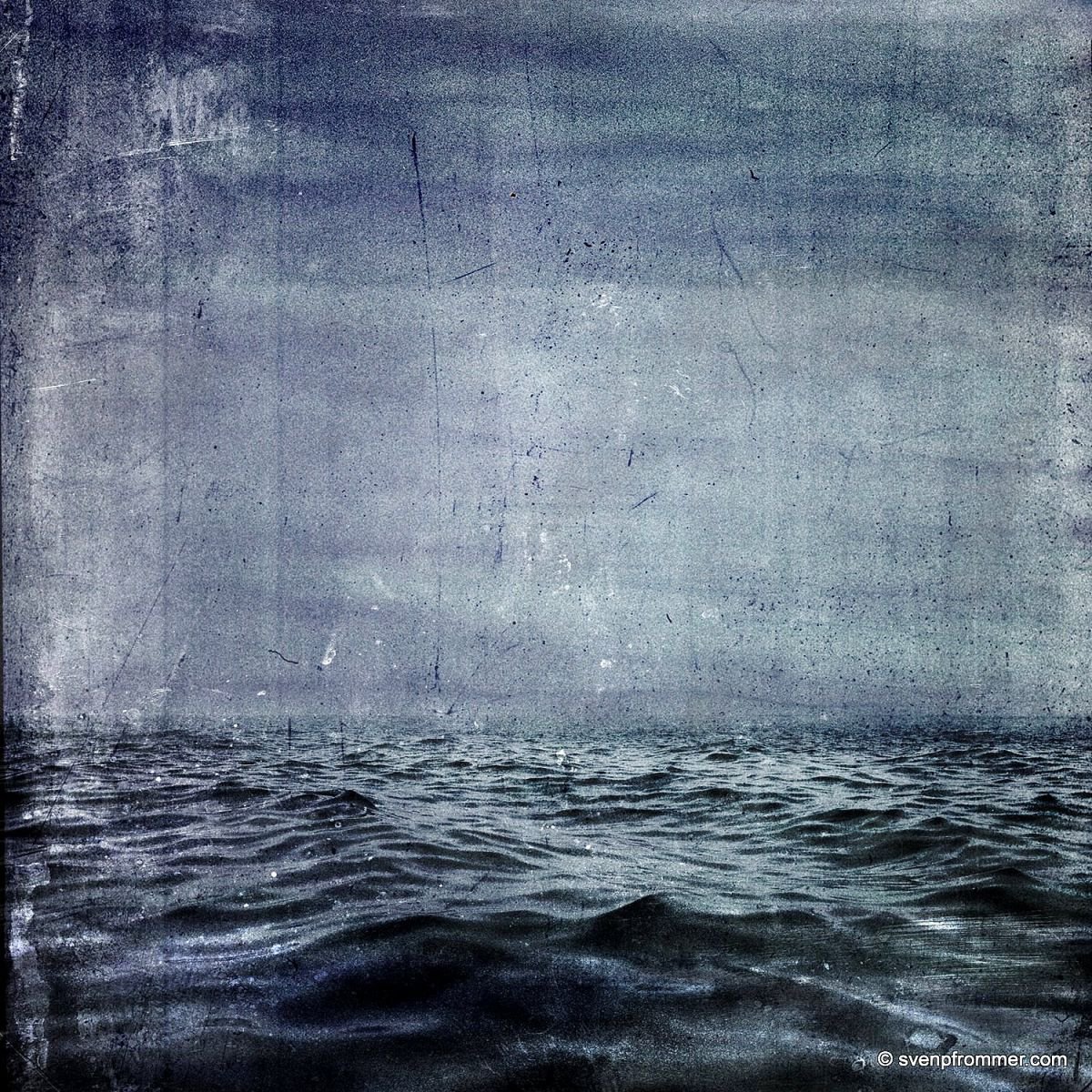 Abstract Landscape Photograph By Sven Pfrommer, 39 X 39", Ocean Eleven Ii, Original Artwork