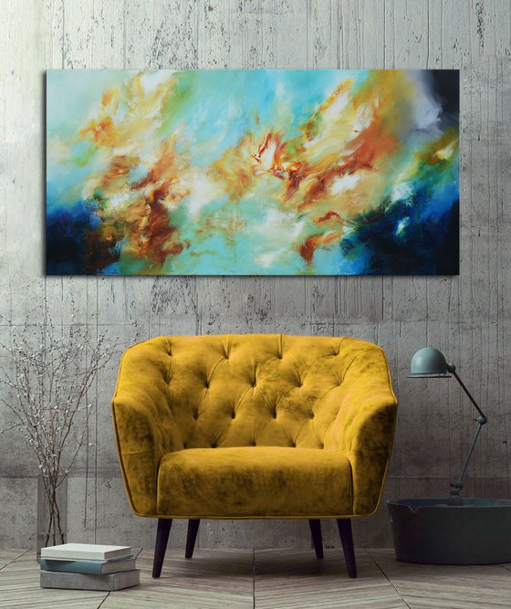 Abstract painting - Gone with the Wind