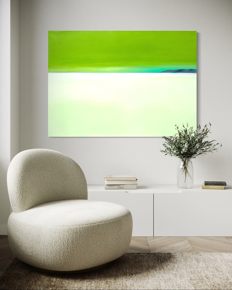 Green Sky By Katrin Roth, 59 X 39, Artwork For Sale On Artfinder