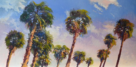 Palm Trees in California